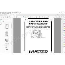 Hyster S6.0FT S7.0FT H6.0FT, H7.0FT US service manual