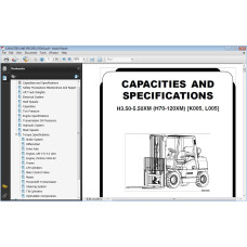 Hyster H3.50-5.50XM (H70-120XM) EU service manual