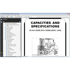 Hyster H3.50-5.50XM (H70-120XM) US service manual
