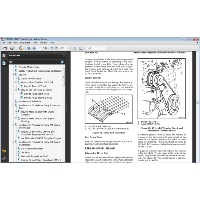 Hyster H3.50-5.50XM (H70-120XM) US service manual