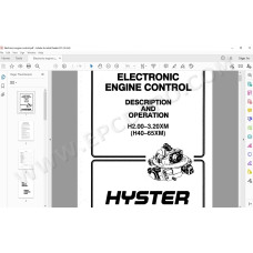 Hyster H2.00-H3.20XM (H40-H65XM) US service manual