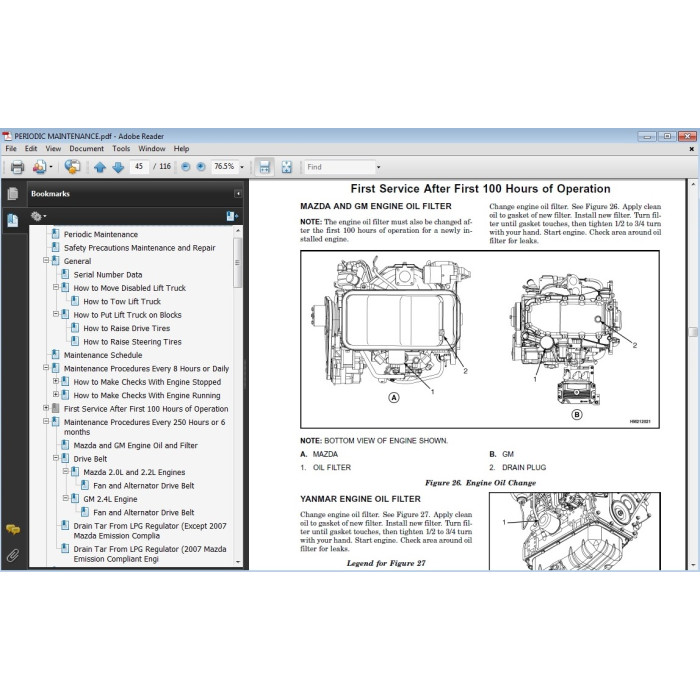 Hyster H40FT H50FT H60FT H70FT US service manual