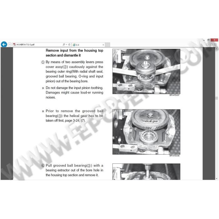 HYUNDAI FORKLIFT SERVICE & REPAIR DOCUMENTATION 2015