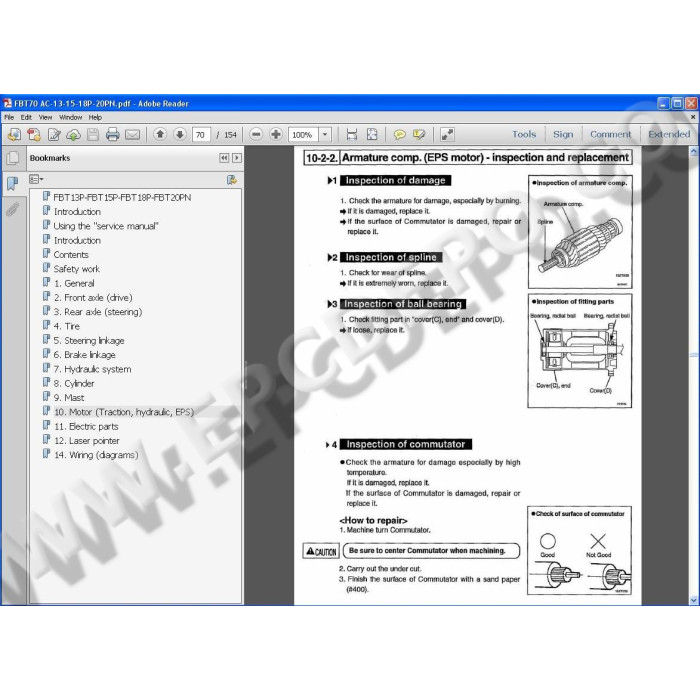 NICHIYU FORKLIFT SERVICE & REPAIR DOCUMENTATION