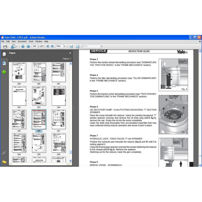 YALE MS10, MS12, MS14, MS16 SERVICE MANUAL