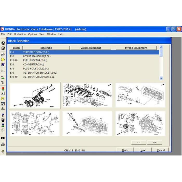 HONDA EUROPE EPC PARTS CATALOG 2011