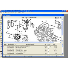 HONDA EUROPE EPC PARTS CATALOG 2011