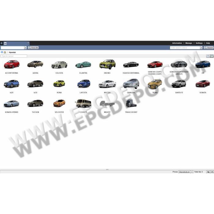 HYUNDAI WORLDWIDE EPC PARTS CATALOG 2020