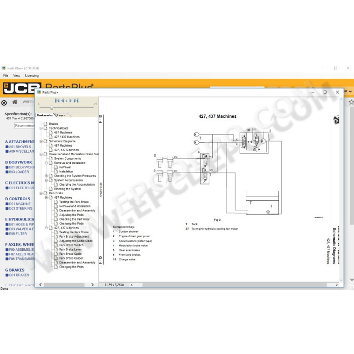 JCB SPP Service Parts Pro EPC 2017 + Service manuals 2017