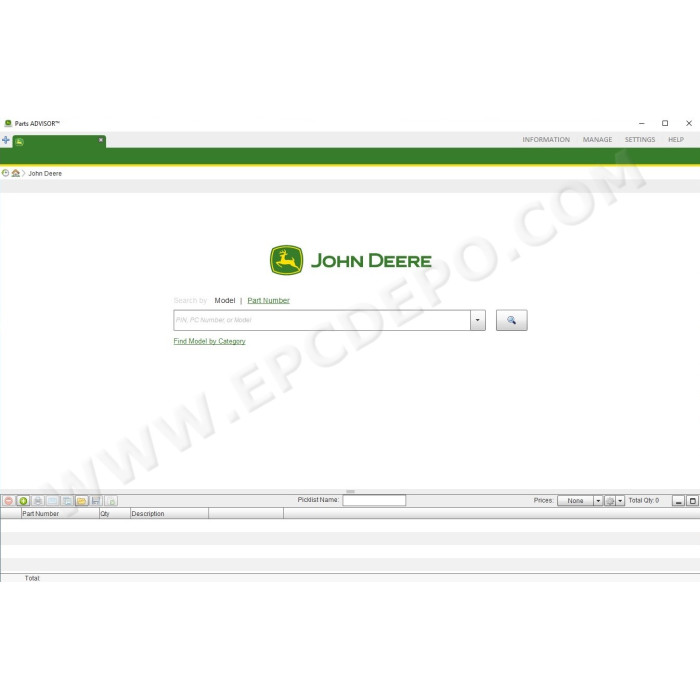 John Deere + Hitachi Construction & Agriculture EPC parts catalog 2021
