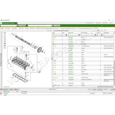 John Deere + Hitachi Construction & Agriculture EPC parts catalog 2021