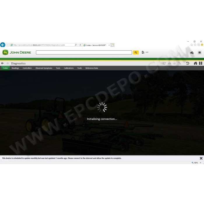 John Deere Service Advisor SA AG Agriculture 5.2 2018