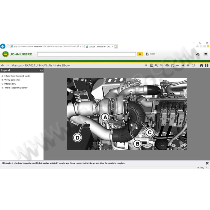 John Deere Service Advisor SA AG Agriculture 5.2 2018
