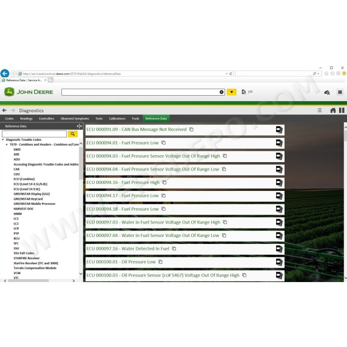 John Deere Service Advisor SA AG Agriculture & Turf 5.3 2020