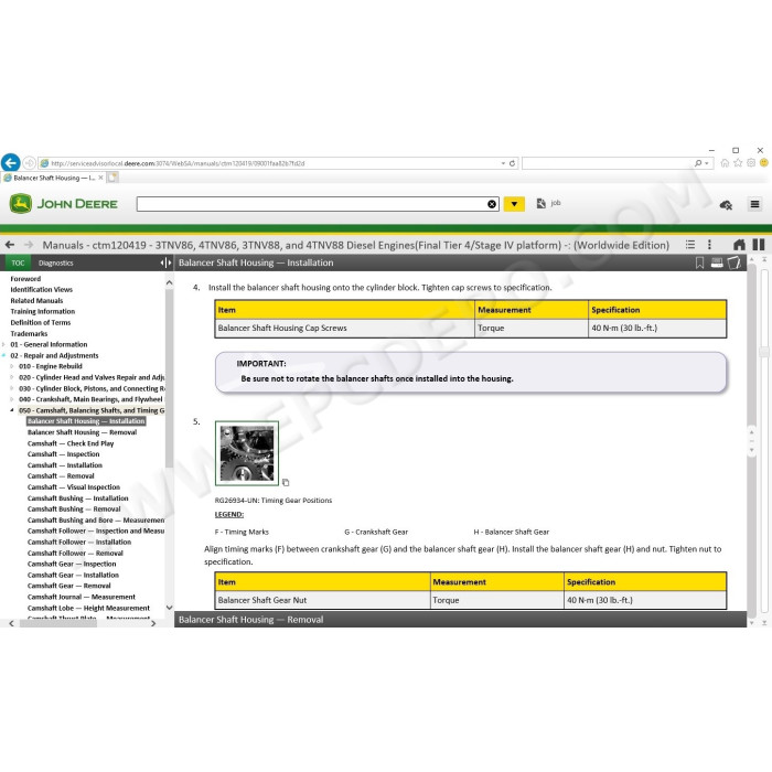 John Deere Service Advisor SA AG Agriculture & Turf 5.3 2020