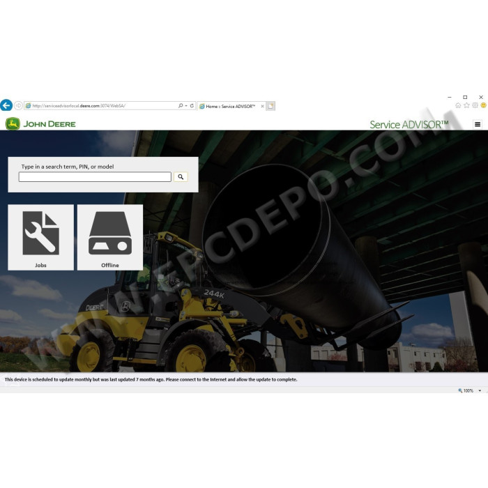 John Deere Service Advisor Construction and Forestry 5.2 2018