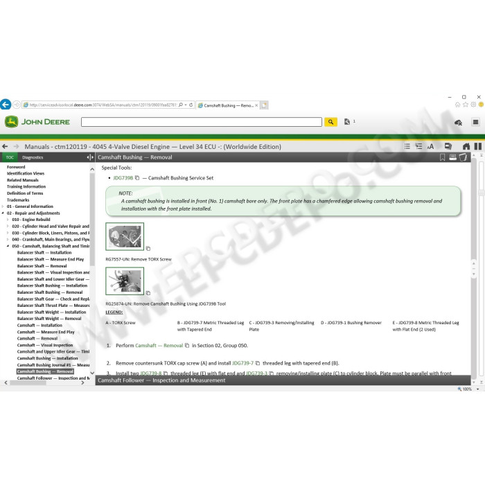 John Deere Service Advisor Construction and Forestry 5.2 2018