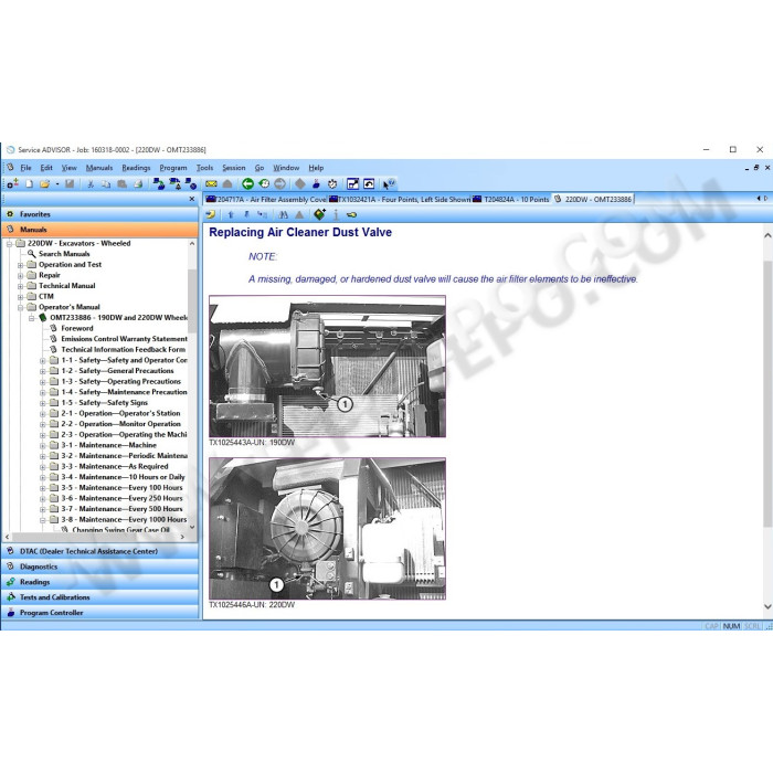 John Deere Service Advisor Construction and Forestry 4.2 2016