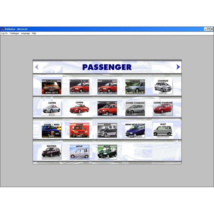 DAIHATSU MCAT EPC 2014 PARTS CATALOG