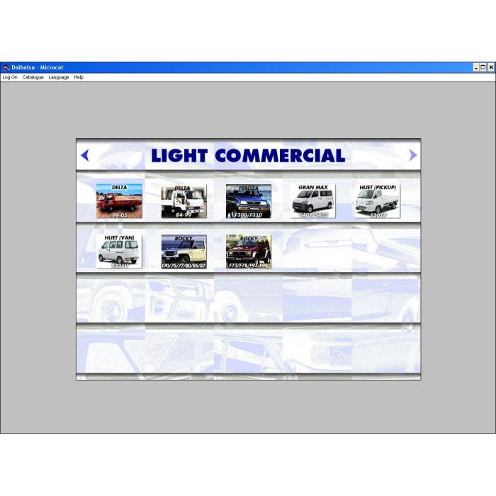 DAIHATSU MCAT EPC 2014 PARTS CATALOG