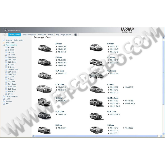 MERCEDES-BENZ WIS / ASRA 2020 SERVICE & REPAIR