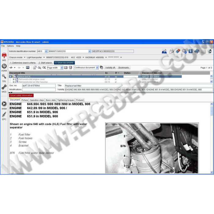MERCEDES-BENZ WIS / ASRA 2020 SERVICE & REPAIR