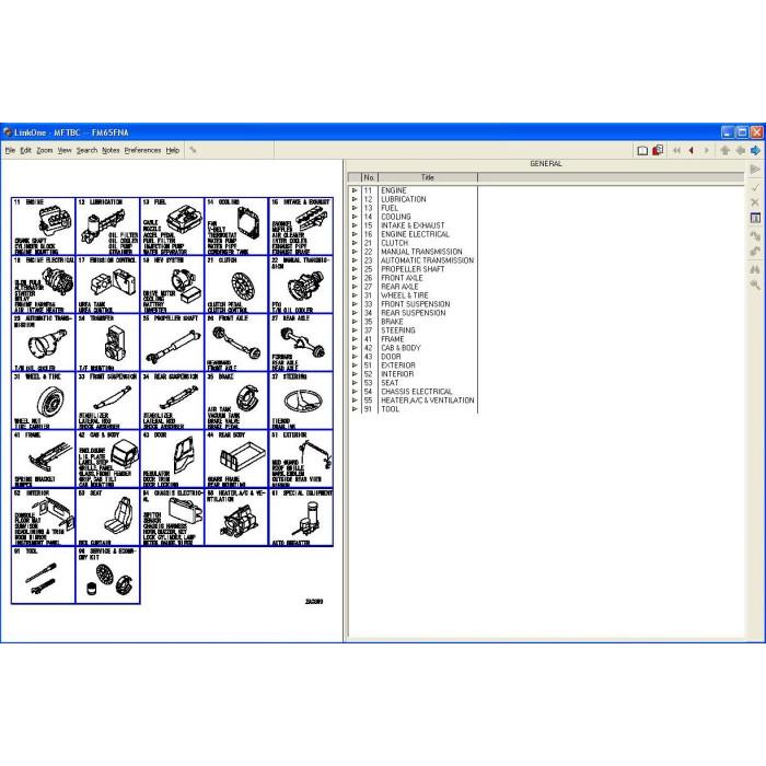 MITSUBISHI FUSO TRUCK EPC PARTS CATALOG 2014