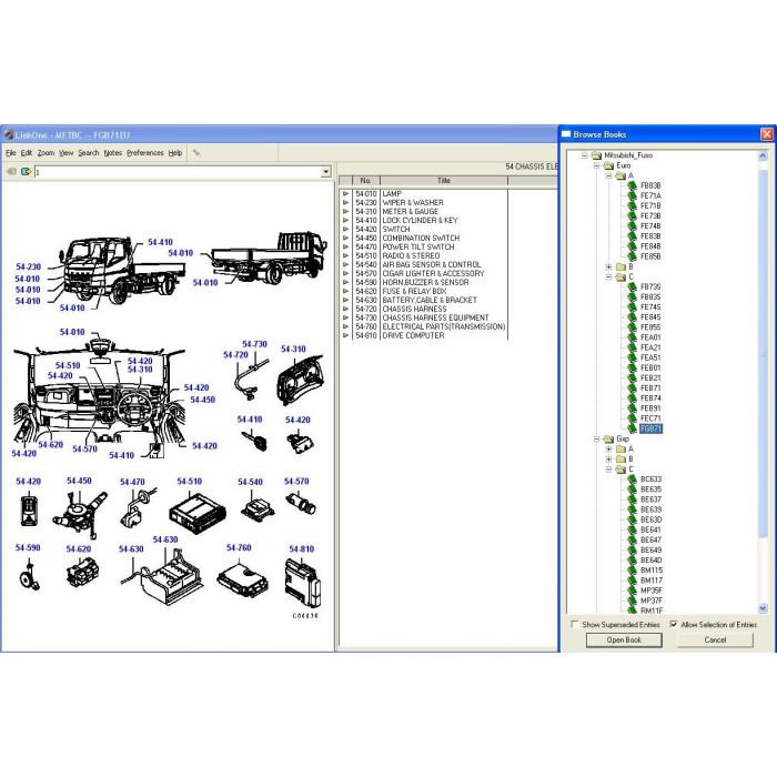 MITSUBISHI FUSO TRUCK EPC PARTS CATALOG 2014