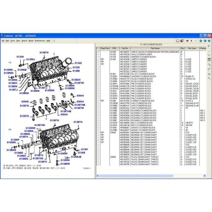 MITSUBISHI FUSO TRUCK EPC PARTS CATALOG 2014