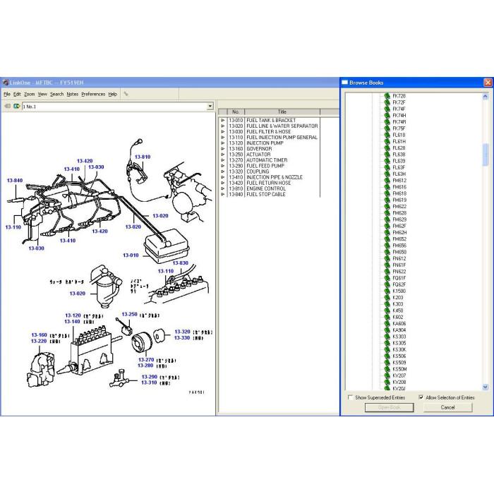 MITSUBISHI FUSO TRUCK EPC PARTS CATALOG 2014