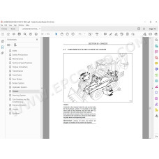New Holland Backhoe Loader B110 B115 Tier 3 service manual