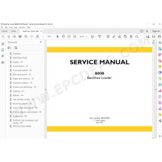 New Holland Backhoe Loader B80B service manual