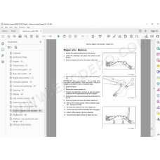 New Holland Backhoe Loader B80B service manual