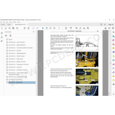 New Holland Backhoe Loader B90B B90BLR B100BTC B110B B110BTC B115B service manual