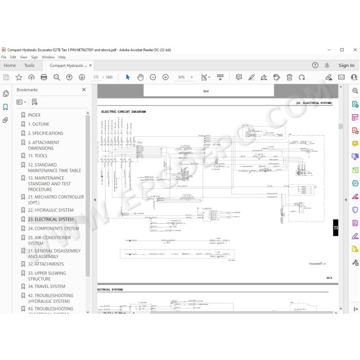 New Holland Compact Excavator E27B Tier 3 service manual