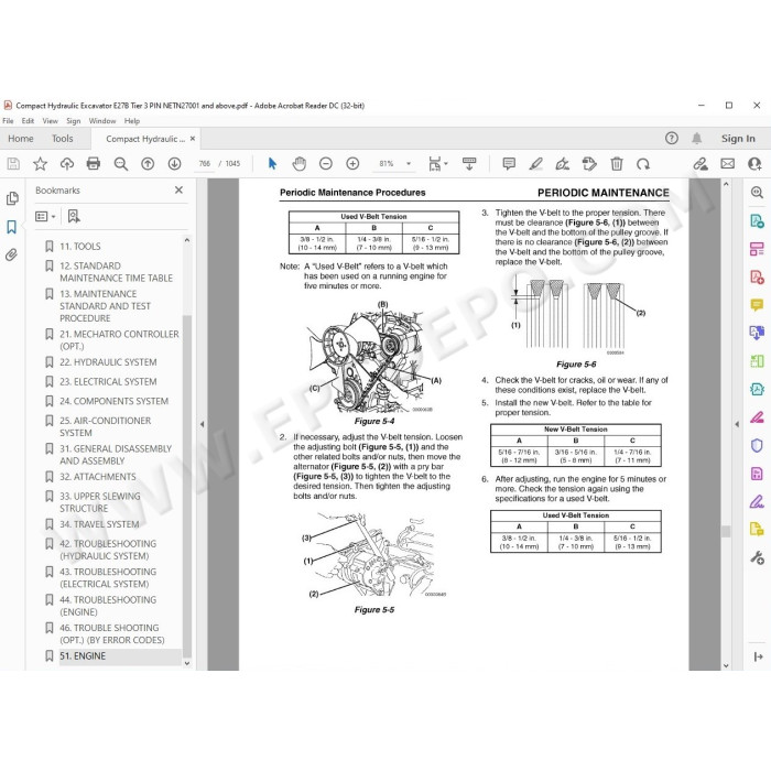 New Holland Compact Excavator E27B Tier 3 service manual
