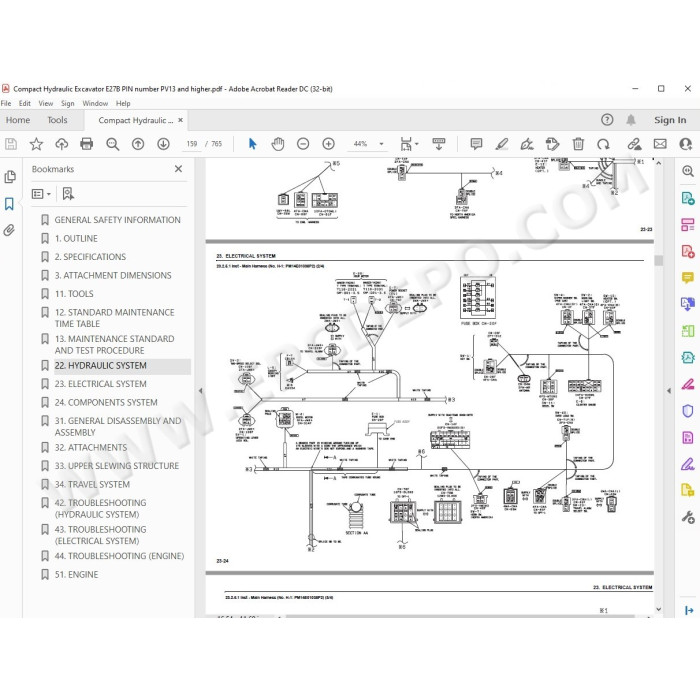 New Holland Compact Excavator E27B service manual