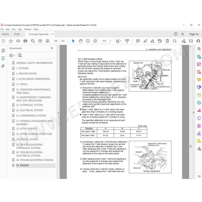 New Holland Compact Excavator E27B service manual