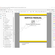 New Holland Compact Excavator E30B Tier 3 service manual