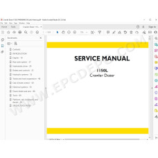 New Holland Crawler Dozer 1150L service manual