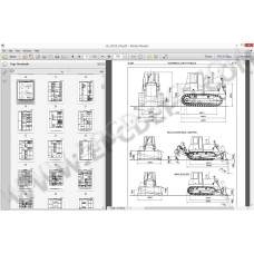New Holland Crawler Dozer D150 D150B D180 D255 D350 workshop service manual