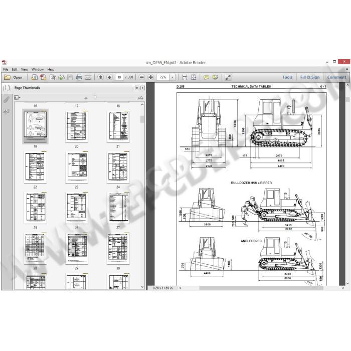 New Holland Crawler Dozer D150 D150B D180 D255 D350 workshop service manual
