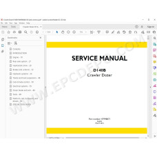 New Holland Crawler Dozer D140B service manual
