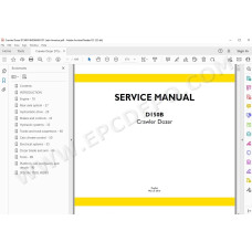 New Holland Crawler Dozer D150B service manual