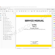 New Holland Crawler Dozer D180C Tier 2 service manual