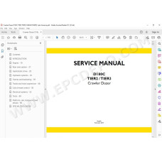 New Holland Crawler Dozer D180C Tier 2 / 3 service manual