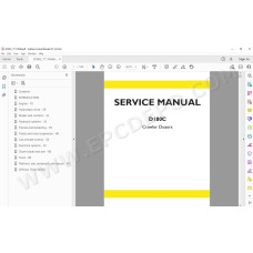 New Holland Crawler Dozer D180C service manual