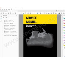 New Holland Crawler Dozer DC150 service manual