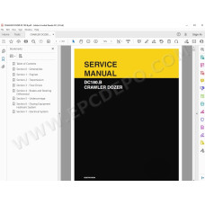 New Holland Crawler Dozer DC180.B service manual