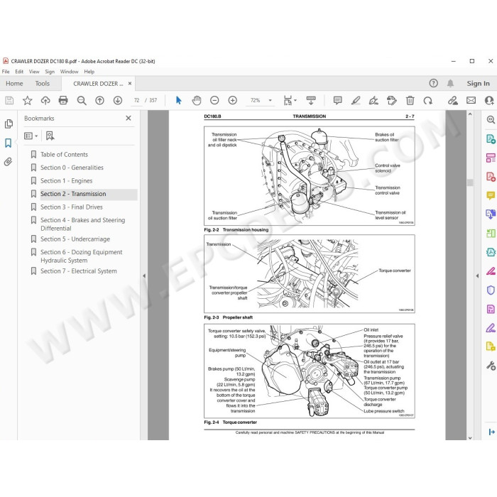 New Holland Crawler Dozer DC180.B service manual